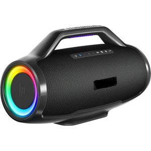 Luidspreker - Luidsprekerkabels - Bookshelf Speaker - Speakers voor PC - BT 5.0 - 130W - 3-weg Geluidssysteem - APP-Besturing - Zwart