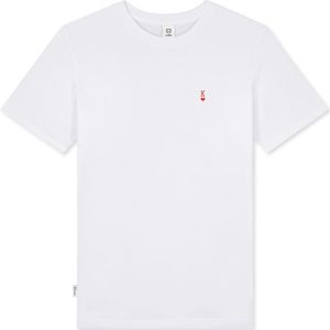 A-dam Kenneth - T-shirt - Katoen - Korte Mouw - Heren - Wit - L
