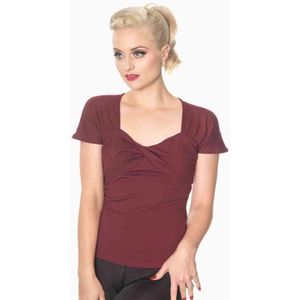 Dancing Days Top -S- SHE WHO DARES Rood