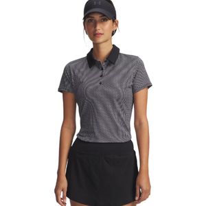 Under Armour Playoff 3.0 Printed Polo Zwart Dames