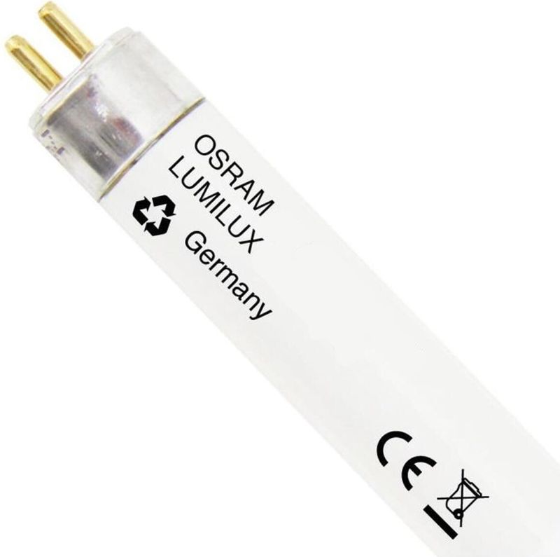 Osram Lumilux® T5 Short EL TL-buis - Koel Wit licht - 8W - 6500K - 28.8cm