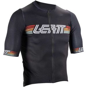 Leatt Mtb Endurance 6.0 T-shirt Met Korte Mouwen Zwart XL Man