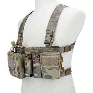 Goodivery - Tactical Vest - Tactical - Beschermvest - Tactisch Vest - ‎‎35x25x8cm - Veelkleurig