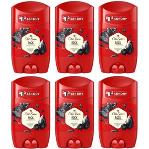 Old Spice Deo Stick - Deodorant Rock - Voordeelverpakking 6 x 50 ml
