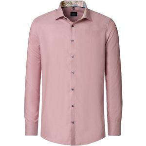 Rood Venti Overhemd Kent Boord Met Motief Modern Fit - 3XL