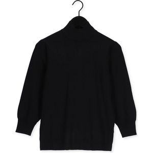 Minus Mersin Roll Neck Knit Truien & vesten Dames - Sweater - Hoodie - Vest- Zwart - Maat 36