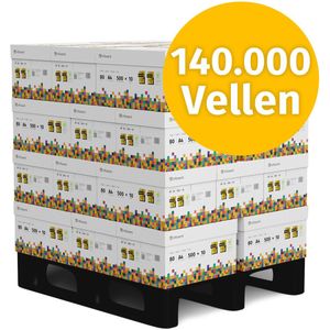 Infowerk Printerpapier kopieerpapier 140000 vellen 28 x 5000 A4 80g premium wit PEFC-gecertificeerd