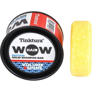 Tinktura -Wow - Shampoo bar - Volume & Shine - Proteïne - Keratine - Macadamia - Castorolie - Vegan