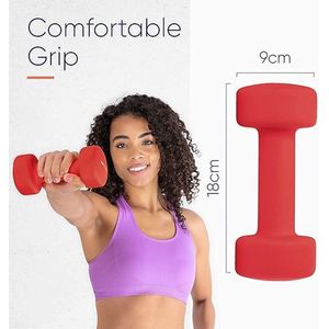 dumbbell set 2 x 4 kg