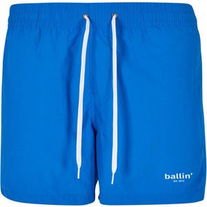 Heren Zwembroeken met Ballin Est. 2013 Small Logo Zwembroek Print - Blauw - Maat M