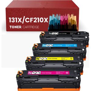 HP Toner Multipack - 4 Stuks - Geschikt voor Laserjet Pro 200