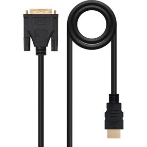 HDMI to DVI Cable NANOCABLE CABLE DVI A HDMI DVI18+1/M-HDMI A/M 1.8 M 1,8 m