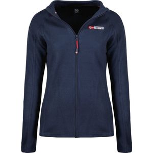 Fleece Voorjaar- Najaarsvest Met Rits Dames Geographical Norway - Tug - Navy - S