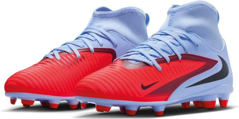Nike - Phantom 6 High Club - Voetbalschoenen - Blauw - Vaste-nop