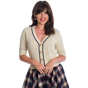 Banned - BOAT CLUB Cardigan - 4XL - Wit