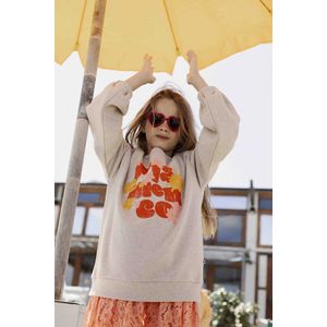 A-lijn Jurk met ruffle in de kleur peach | Ammehoela 122-128