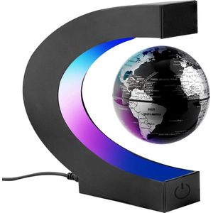 Wereldbol - Magnetisch Zwevend - Decoratie - Kleurrijke LED Verlichting
