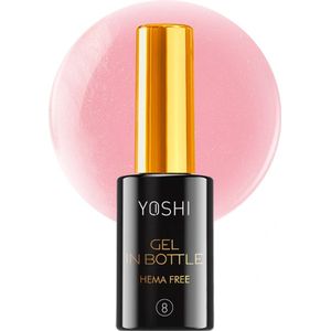 Yoshi - HEMA FREE Gel In Bottle - BIAB - Nr 8 - 10ml
