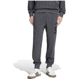 adidas - Joggingbroek - Zwart - French Terry - Krijtstrepen