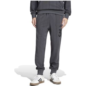 adidas - Joggingbroek - Zwart - French Terry - Krijtstrepen