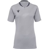 Macron Alya Shirt Korte Mouw Dames - Zilver / Antraciet | Maat: 3XL