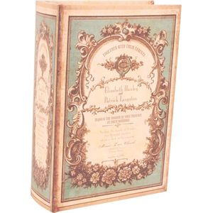 Baroque - Opberger - Boekendoos 27 cm Elizabeth - 27x19x6.5 - PU Leather