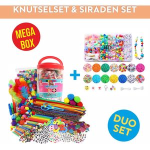 MD Creations - knutselkoffer - Siraden set - Katsuki kralen - knutselset - duo set - mega pack