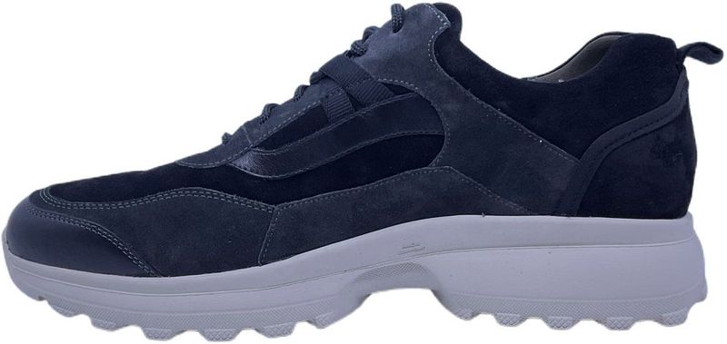 GIJS - 2149 Wijdte H - Veterschoenen - Grijs/zwart