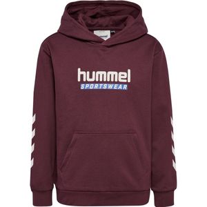 Hummel - Logo - Hoodie - Blauw - Katoen