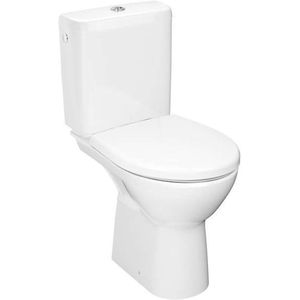 Jika Lyra plus - Toilet-combiset met reservoir, horizontale afvoer, Rimless, wit H8273860002801