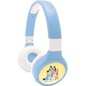2-in-1 Bluetooth® en bedrade comfortabele opvouwbare hoofdtelefoon met veilige volumebegrenzing Bluey-ontwerp