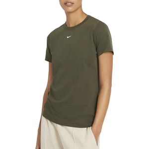 Nike - Essentiële T-shirt - Groen - Dames T-shirt