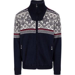 Dale of Norway - 85691 HARDANGER_C01 WEATHERPRF - Heren jasHeren truien - Kleur: Blauw - Maat: XXXL
