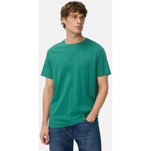 camel active T-shirt van puur katoen - Maat menswear-S - Dennengroen