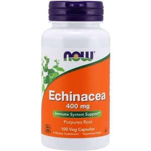 Now Foods - Echinacea - Plantaardige Capsules - 400 mg - 100 stuks