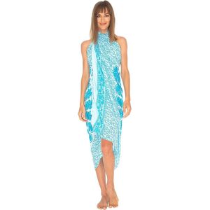 Lange Sarong Wikkels voor Vrouwen - Stijlvolle Strand Cover-ups met Mandala Prints
