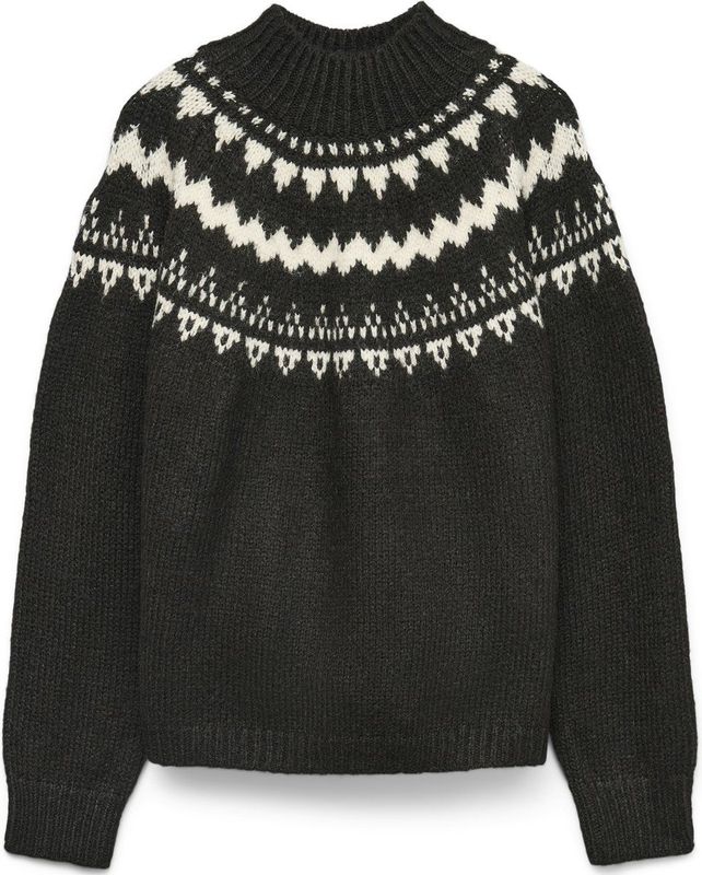 Vmvivian - Gebreide Pullover - Hoge Hals - Lange Mouwen - Regular Fit