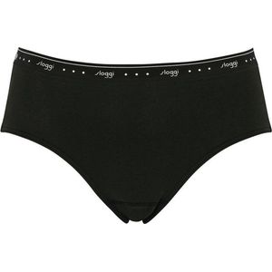 Sloggi Dames 24/7 100 Midi Zwart-48