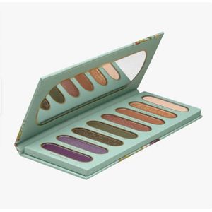 Sunrise oogschaduw palette met matte, satijnen en parelmoer finish 8 kleuren eyeshadow vegan