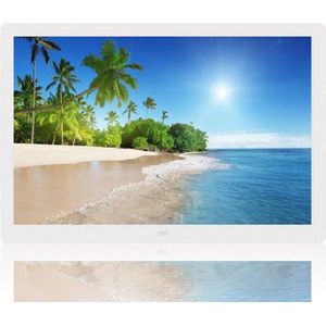 15,4 Inch Digitale Fotolijst 1280x800 - Hoge Resolutie FHD IPS-Scherm met USB en SD-kaart Ondersteuning
