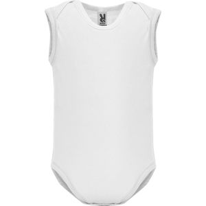 5 pack babyrompertjes wit zonder mouwen maat 18 maand merk Roly