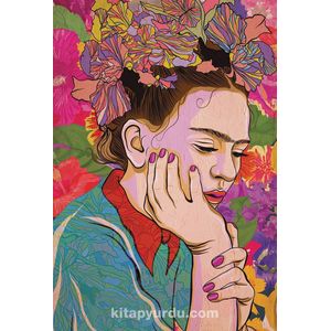 Frida Kahlo Gedachten | Houten Puzzel | 500 Stukjes | 44 x 29,5 cm | King of Puzzle