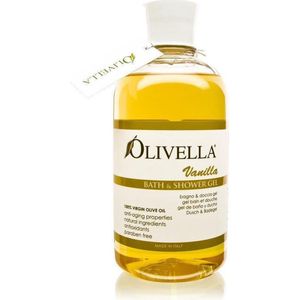 Olivella Bad & Douche Vanila  met veel Olijfolie- 500 ml - Douchegel ( 2 stuks )