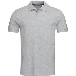 Stedman Lux Polo Men S9060 - Grey Heather - M