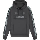 Malelions sport warming up hoodie in de kleur grijs.