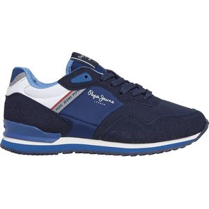 Pepe Jeans - PBS400005 - Hardloopschoenen - Veelkleurig - Plat - Vetersluiting