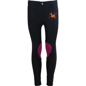 Horka Rijbroek Mini Knie Grip Kids Blauw - 110