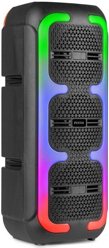 Fenton - Track310 - Bluetooth Speaker - Oplaadbare Accu - 120W Vermogen - Met Microfoon en Lichteffecten