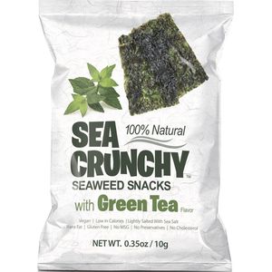 Sea Crunchy Snacks Groene Thee 10 gr