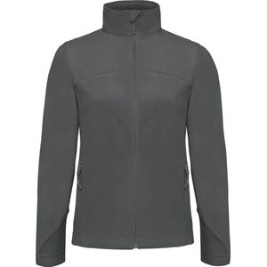 B&C Dames/Dames Coolstar Full Zip Fleece Jacket (Staalgrijs)